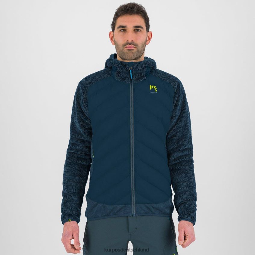 Jacke| de Karpos Männer Marmarole-Jacke Mitternacht/dunkler Schiefer ZV820Z120