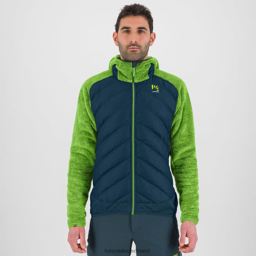 Jacke| de Karpos Männer Marmarole-Jacke Mitternacht/grüner Blitz ZV820Z121