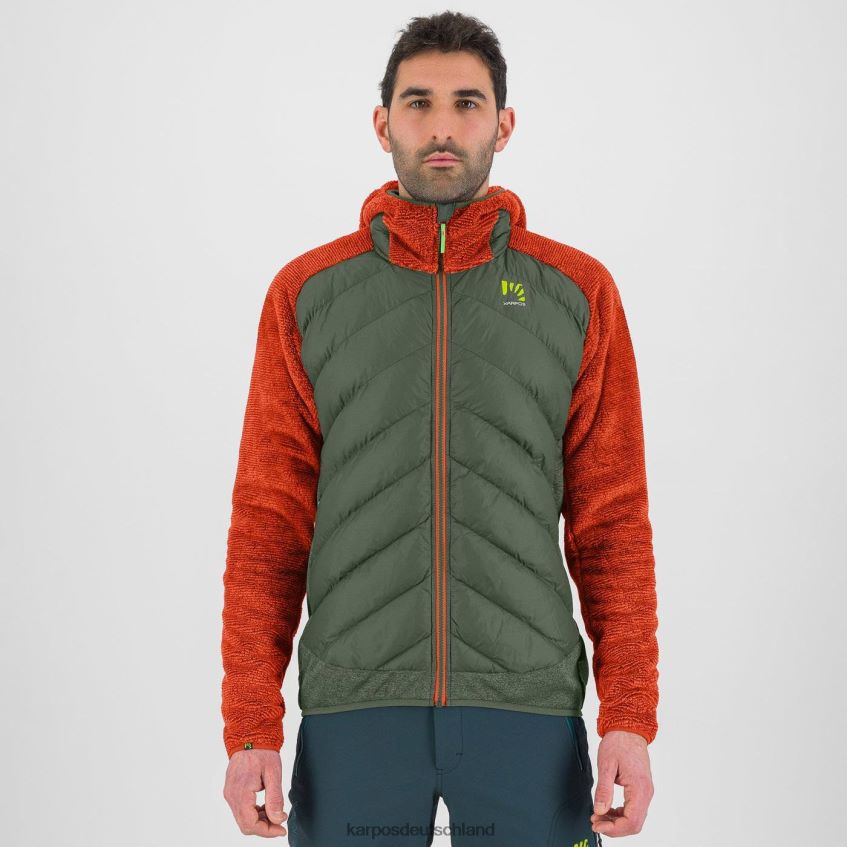 Jacke| de Karpos Männer Marmarole-Jacke Thymian/würzige Orange ZV820Z122