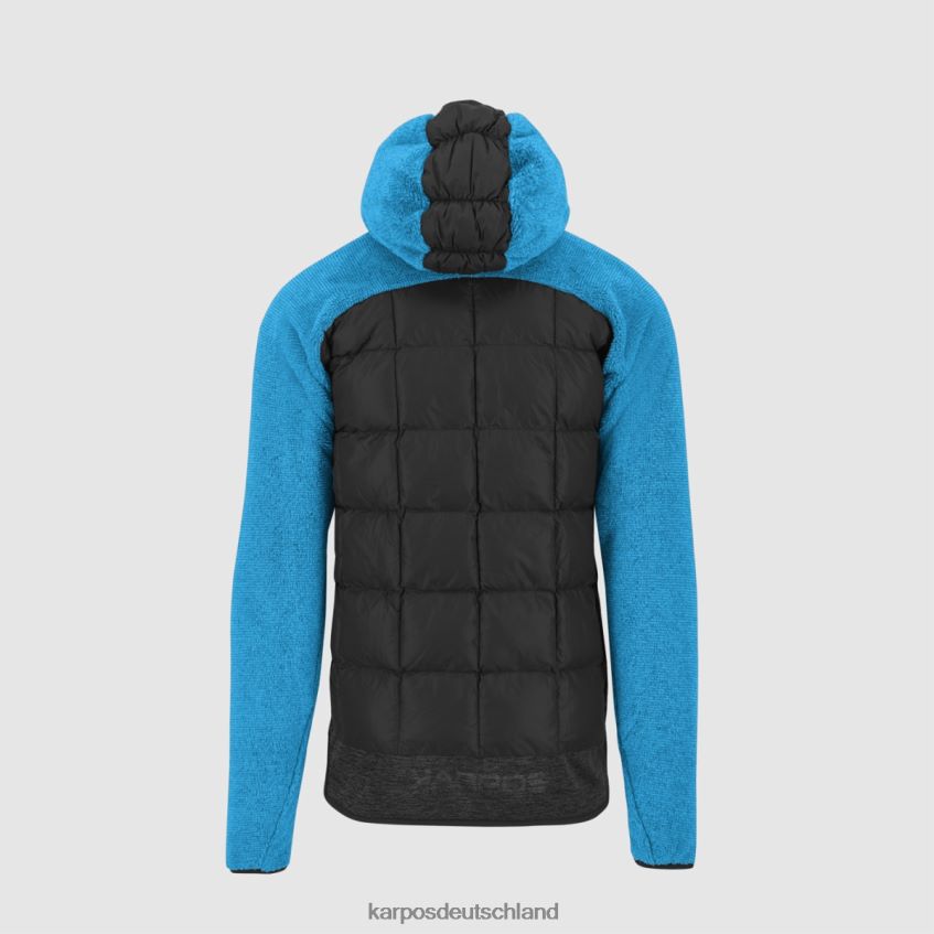 Jacke| de Karpos Männer Marmarole-Jacke schwarz/blaues Juwel ZV820Z116