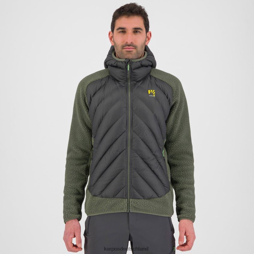 Jacke| de Karpos Männer Marmarole-Tech-Jacke schwarzer Sand/Thymian ZV820Z54