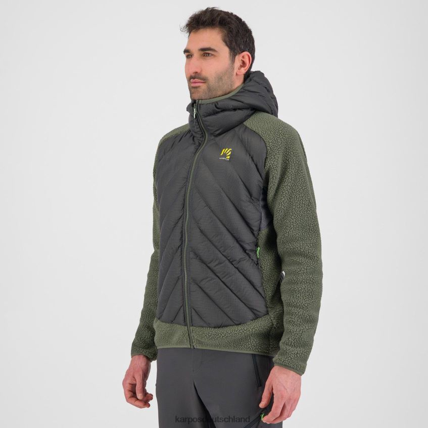 Jacke| de Karpos Männer Marmarole-Tech-Jacke schwarzer Sand/Thymian ZV820Z54