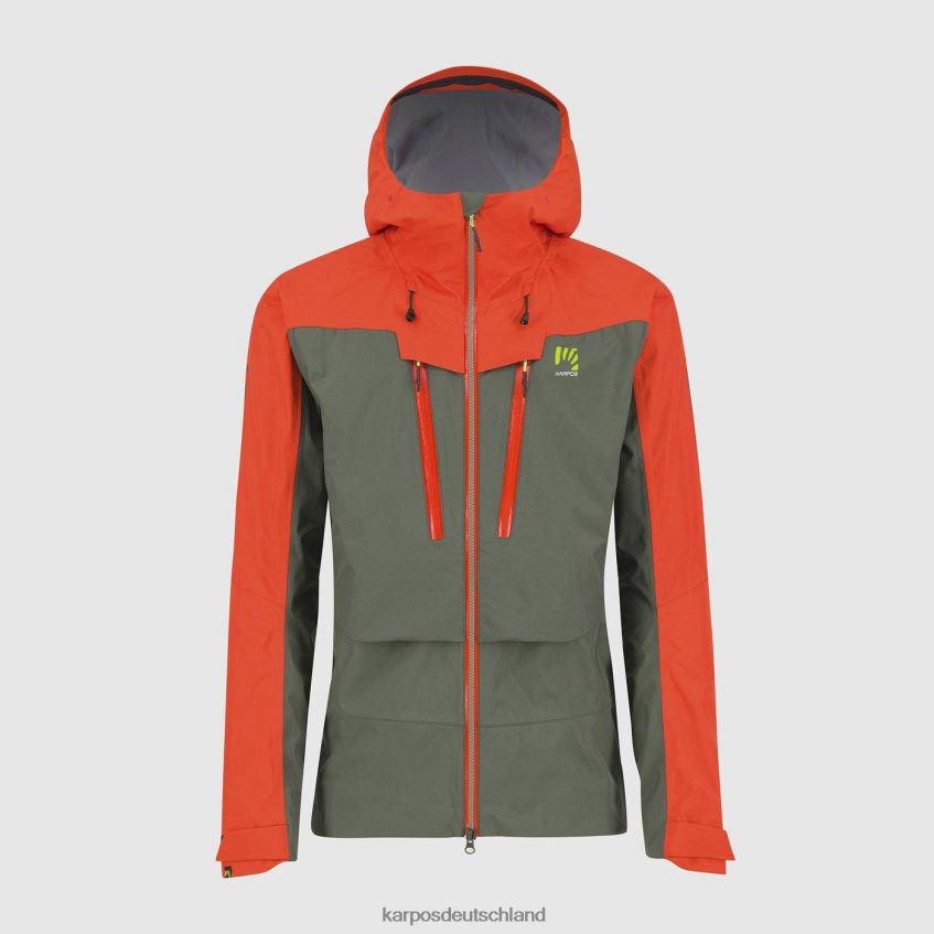 Jacke| de Karpos Männer Midi-Shelljacke Thymian/würzige Orange ZV820Z6