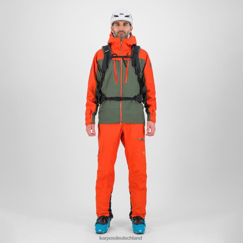 Jacke| de Karpos Männer Midi-Shelljacke Thymian/würzige Orange ZV820Z6