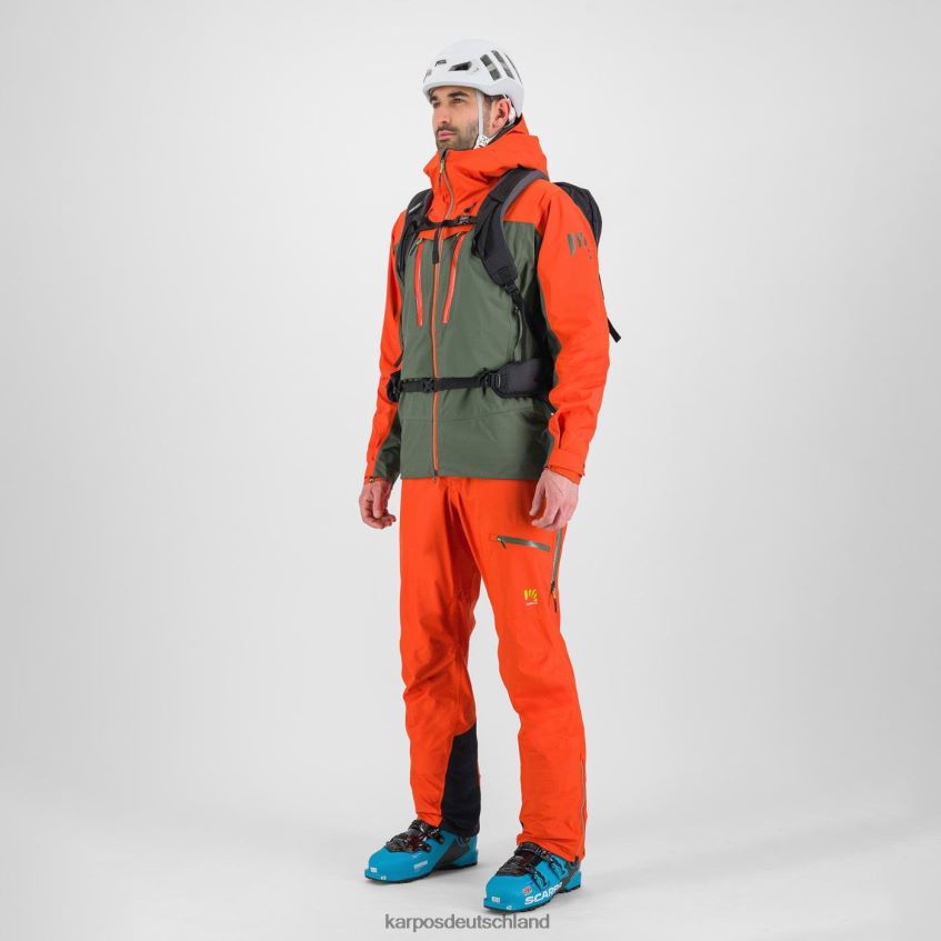 Jacke| de Karpos Männer Midi-Shelljacke Thymian/würzige Orange ZV820Z6