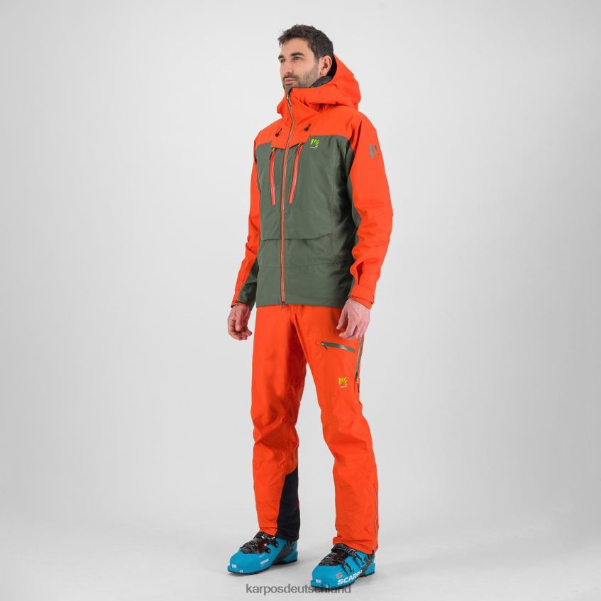 Jacke| de Karpos Männer Midi-Shelljacke Thymian/würzige Orange ZV820Z6