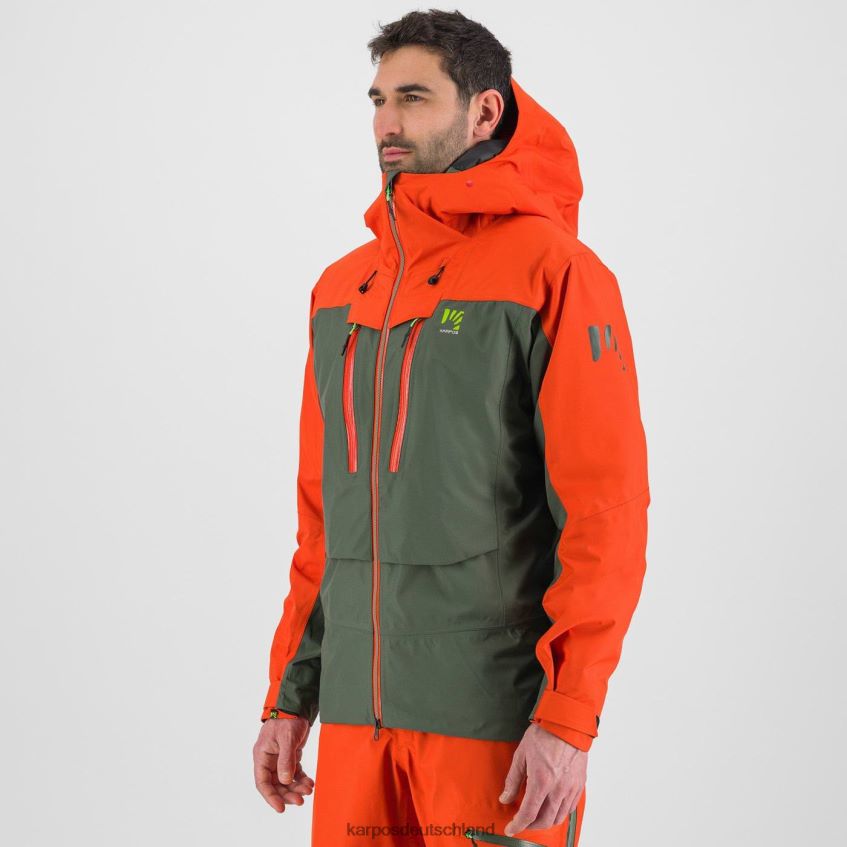 Jacke| de Karpos Männer Midi-Shelljacke Thymian/würzige Orange ZV820Z6