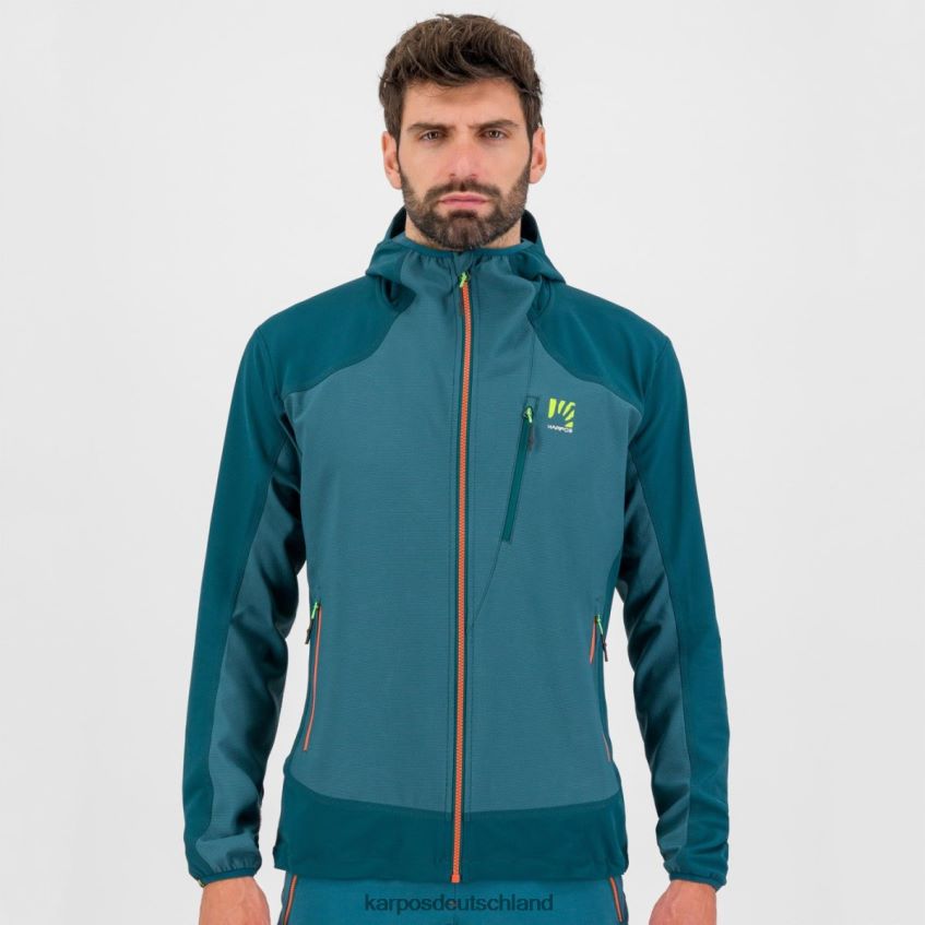 Jacke| de Karpos Männer Parete-Jacke Balsam/dunkles Meer ZV820Z157
