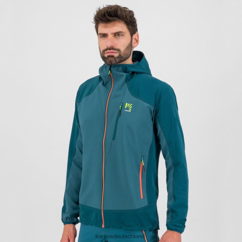 Jacke| de Karpos Männer Parete-Jacke Balsam/dunkles Meer ZV820Z157