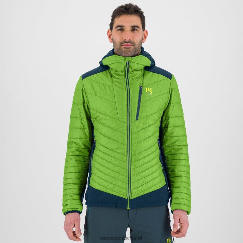 Jacke| de Karpos Männer Pian Longhi Jacke Mitternacht/grüner Blitz ZV820Z61