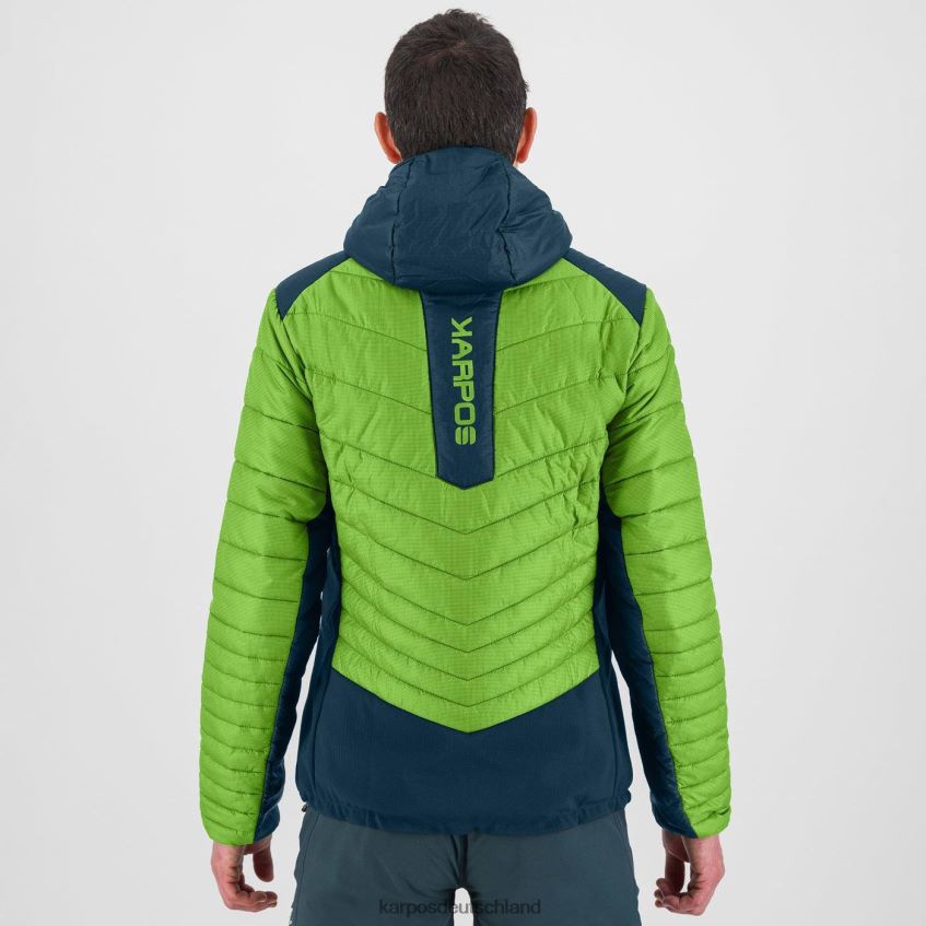 Jacke| de Karpos Männer Pian Longhi Jacke Mitternacht/grüner Blitz ZV820Z61