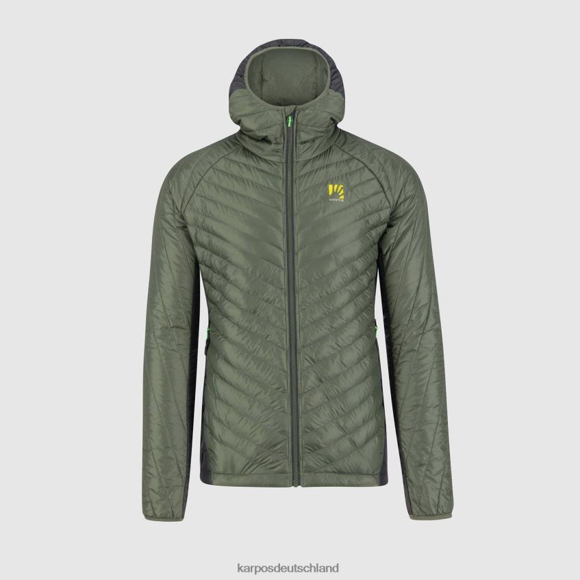 Jacke| de Karpos Männer Sas-Plat-Jacke Thymian/schwarzer Sand ZV820Z68