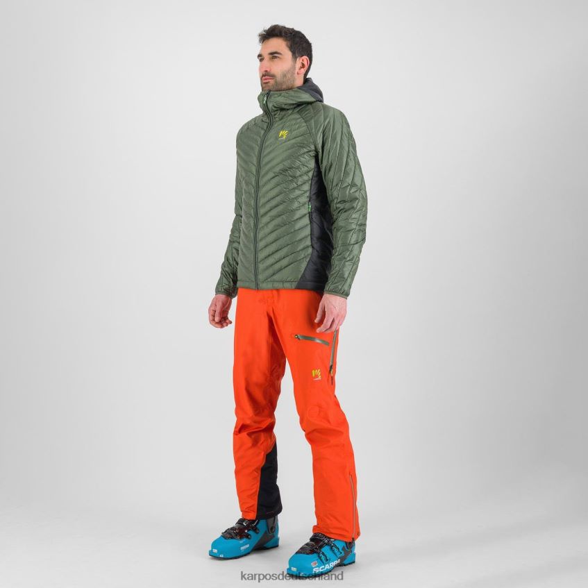 Jacke| de Karpos Männer Sas-Plat-Jacke Thymian/schwarzer Sand ZV820Z68