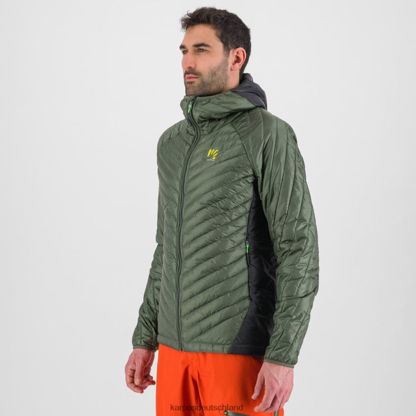 Jacke| de Karpos Männer Sas-Plat-Jacke Thymian/schwarzer Sand ZV820Z68