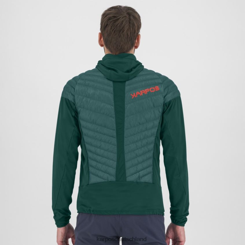 Jacke| de Karpos Männer Sass de Mura-Jacke Balsam/dunkles Meer ZV820Z108