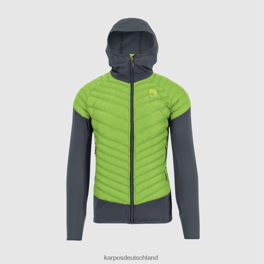 Jacke| de Karpos Männer Sass de Mura-Jacke Jasmingrün/Ombreblau ZV820Z106