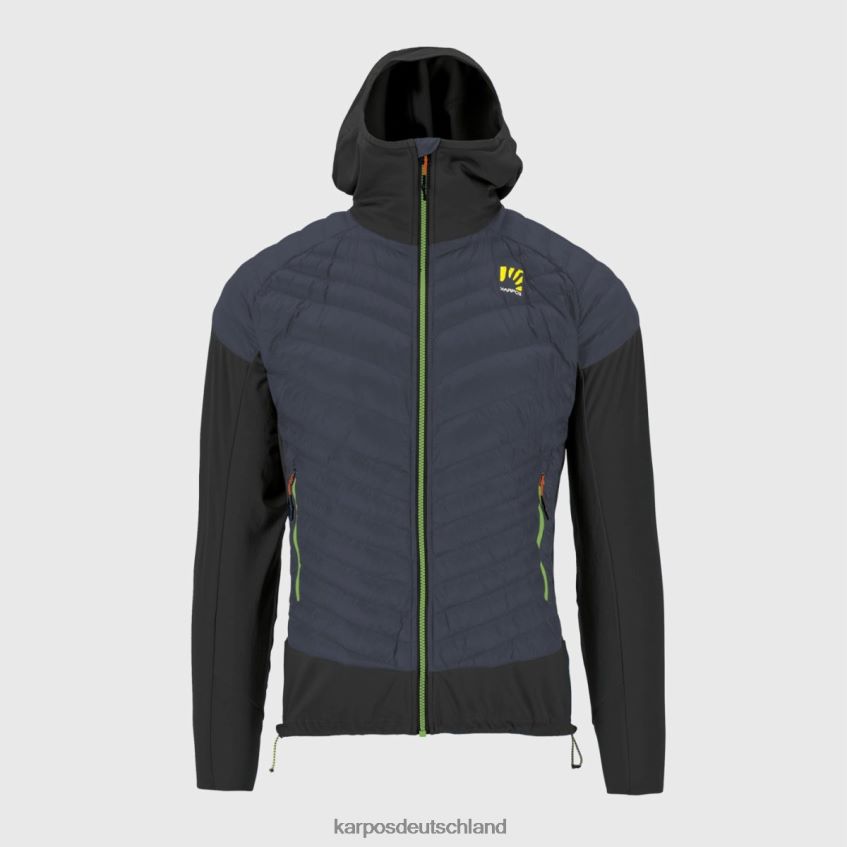 Jacke| de Karpos Männer Sass de Mura-Jacke Ombre blau/schwarz ZV820Z109