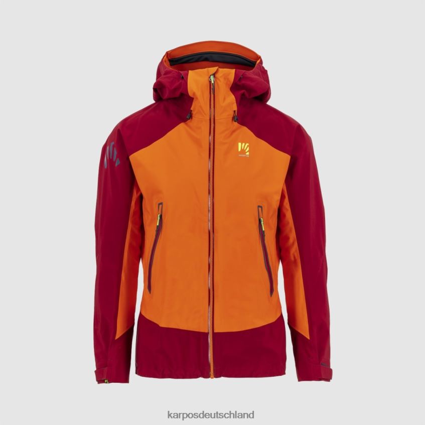 Jacke| de Karpos Männer Storm Evo Jacke Grenadine/Bike-Rot ZV820Z24
