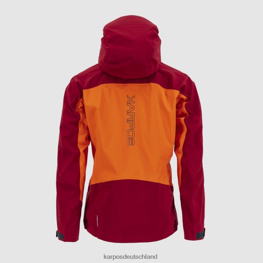 Jacke| de Karpos Männer Storm Evo Jacke Grenadine/Bike-Rot ZV820Z24