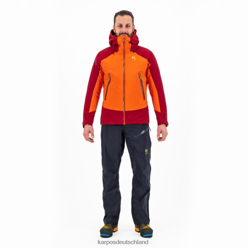 Jacke| de Karpos Männer Storm Evo Jacke Grenadine/Bike-Rot ZV820Z24