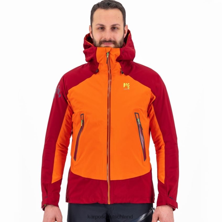 Jacke| de Karpos Männer Storm Evo Jacke Grenadine/Bike-Rot ZV820Z24