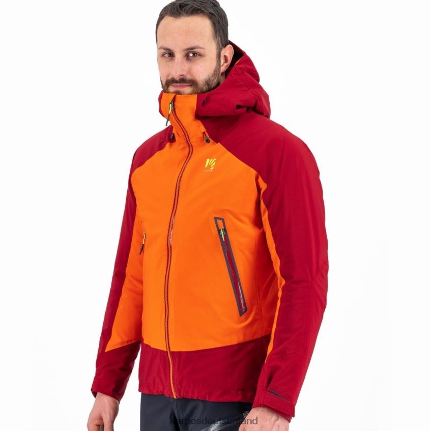 Jacke| de Karpos Männer Storm Evo Jacke Grenadine/Bike-Rot ZV820Z24