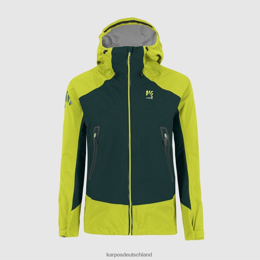 Jacke| de Karpos Männer Storm Evo Jacke Wald/Kiwi-Colada ZV820Z23