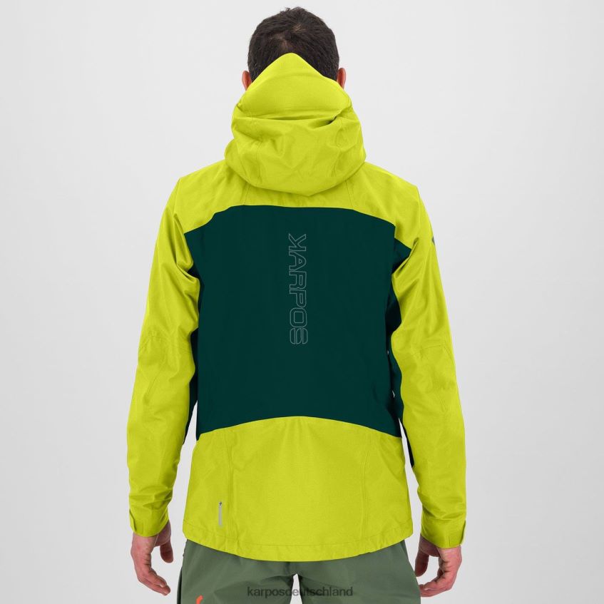Jacke| de Karpos Männer Storm Evo Jacke Wald/Kiwi-Colada ZV820Z23
