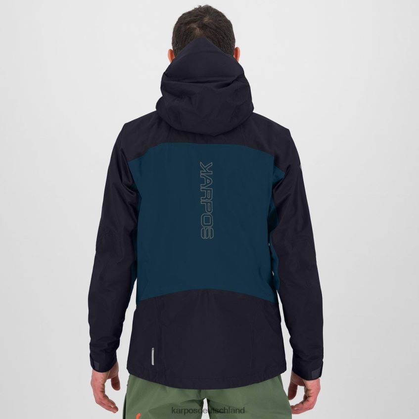 Jacke| de Karpos Männer Storm Evo Jacke mitternachtsschwarz ZV820Z27