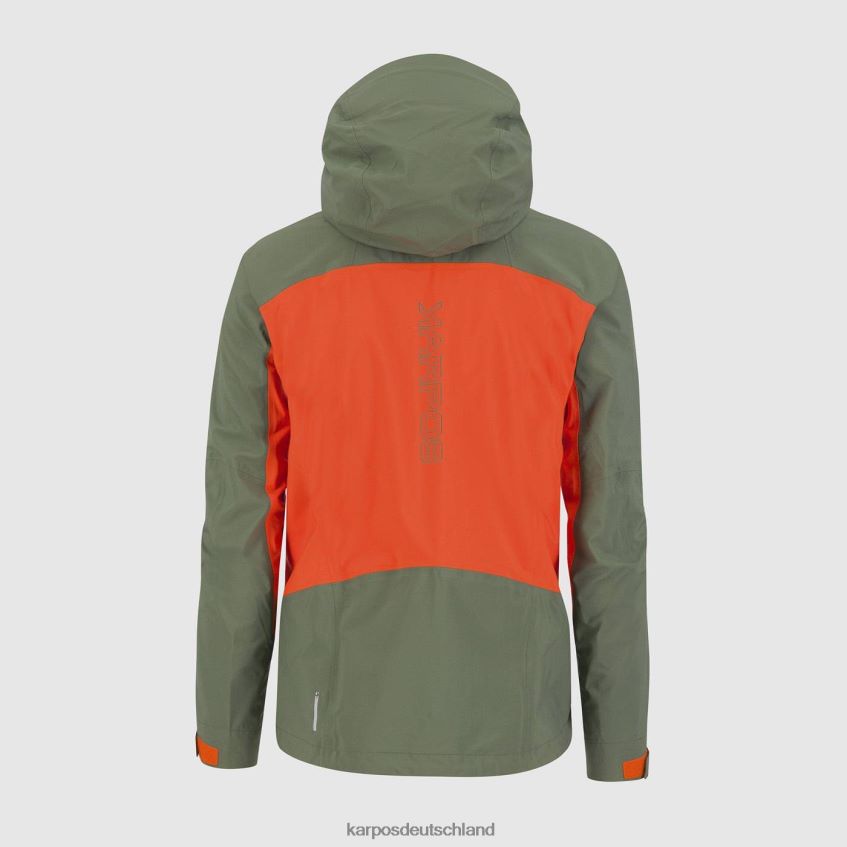Jacke| de Karpos Männer Storm Evo Jacke würzige Orange/Thymian ZV820Z28
