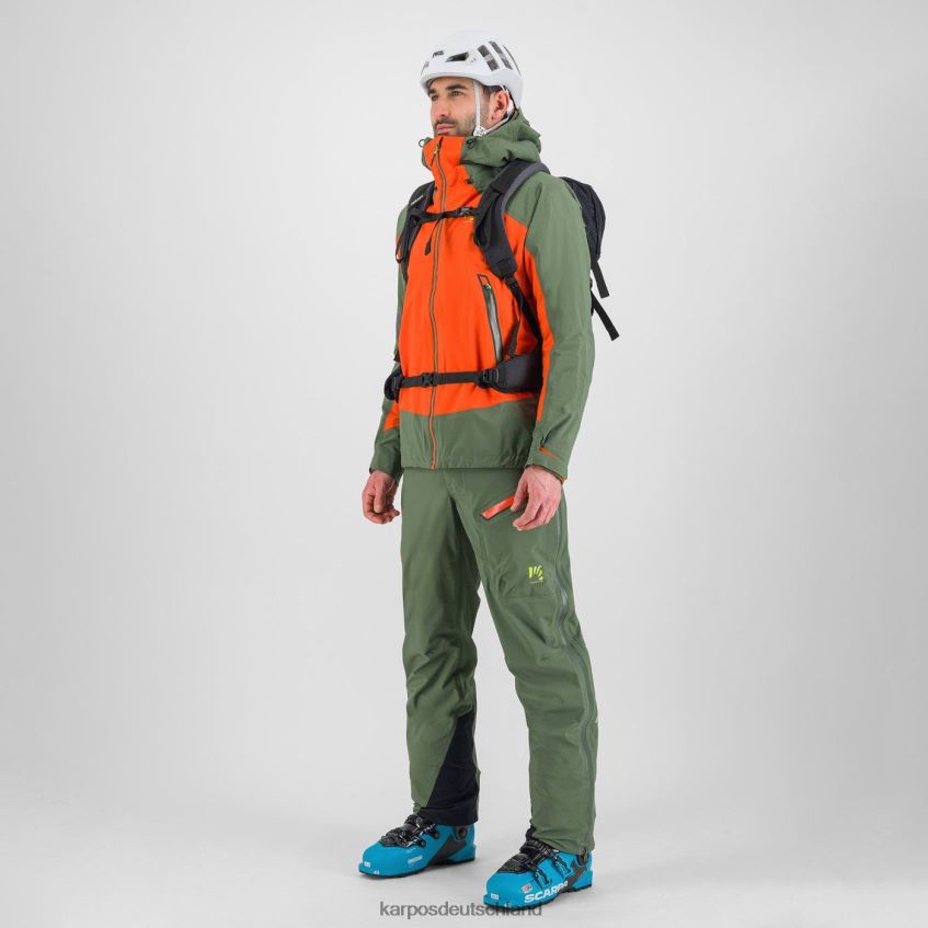 Jacke| de Karpos Männer Storm Evo Jacke würzige Orange/Thymian ZV820Z28