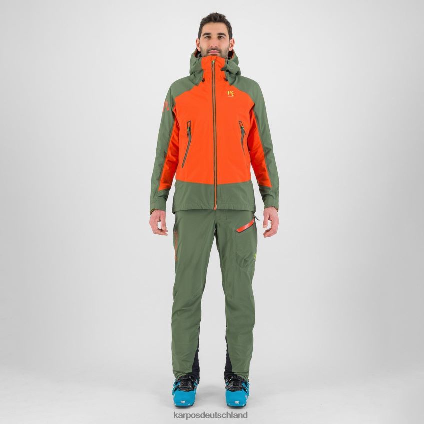 Jacke| de Karpos Männer Storm Evo Jacke würzige Orange/Thymian ZV820Z28