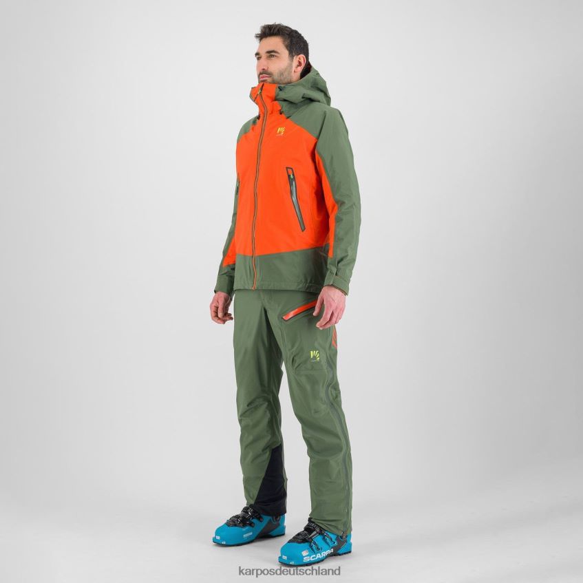 Jacke| de Karpos Männer Storm Evo Jacke würzige Orange/Thymian ZV820Z28