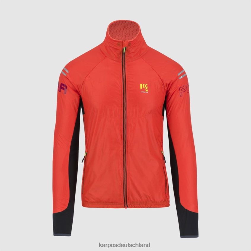 Jacke| de Karpos Männer Val-Viola-Jacke Grenadine/Bike-Rot ZV820Z83