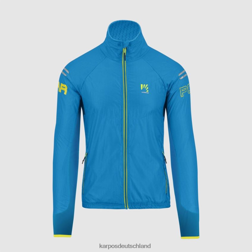 Jacke| de Karpos Männer Val-Viola-Jacke blaues Juwel/Schwefel s. ZV820Z84