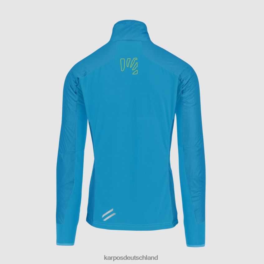 Jacke| de Karpos Männer Val-Viola-Jacke blaues Juwel/Schwefel s. ZV820Z84