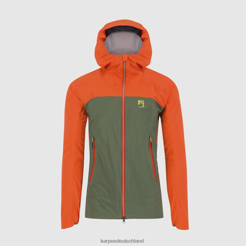 Jacke| de Karpos Männer Valsesia-Shelljacke Thymian/würzige Orange ZV820Z9