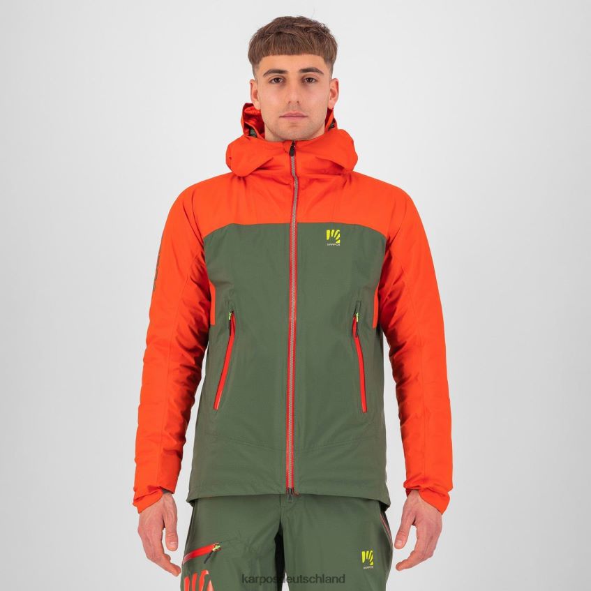 Jacke| de Karpos Männer Valsesia-Shelljacke Thymian/würzige Orange ZV820Z9