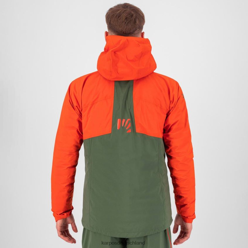 Jacke| de Karpos Männer Valsesia-Shelljacke Thymian/würzige Orange ZV820Z9