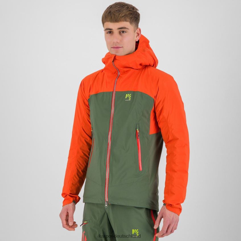 Jacke| de Karpos Männer Valsesia-Shelljacke Thymian/würzige Orange ZV820Z9