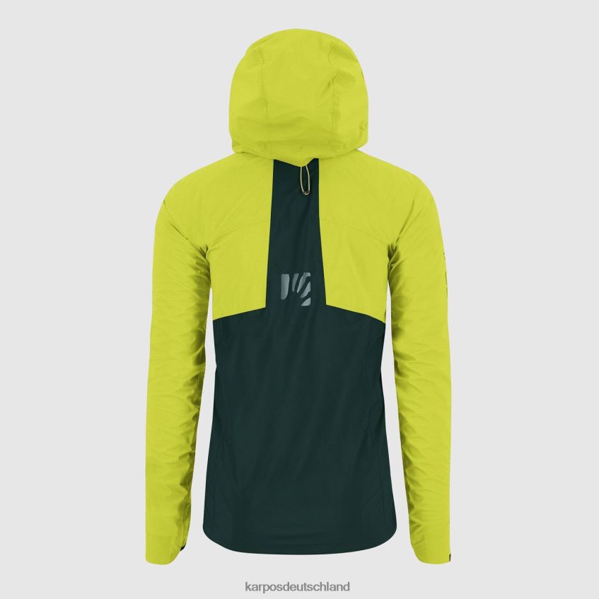 Jacke| de Karpos Männer Valsesia-Shelljacke Wald/Kiwi-Colada ZV820Z8