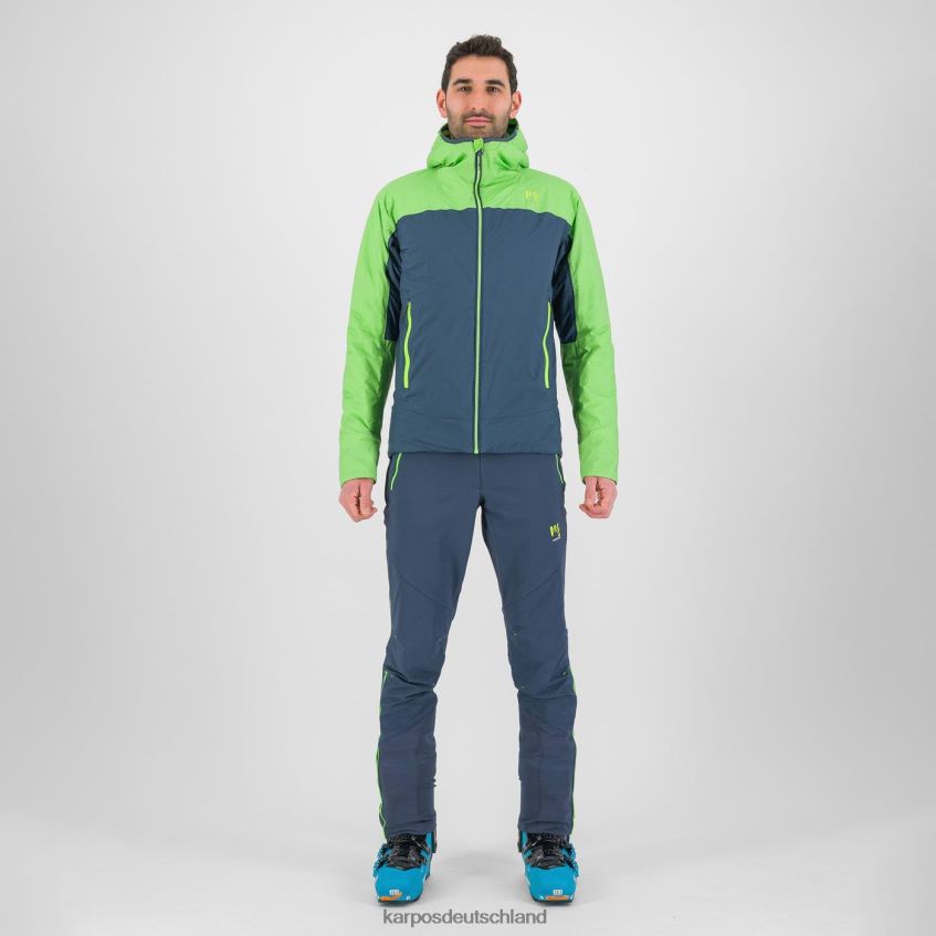 Jacke| de Karpos Männer Vinson Evo Jacke Mitternacht/grüner Blitz ZV820Z22