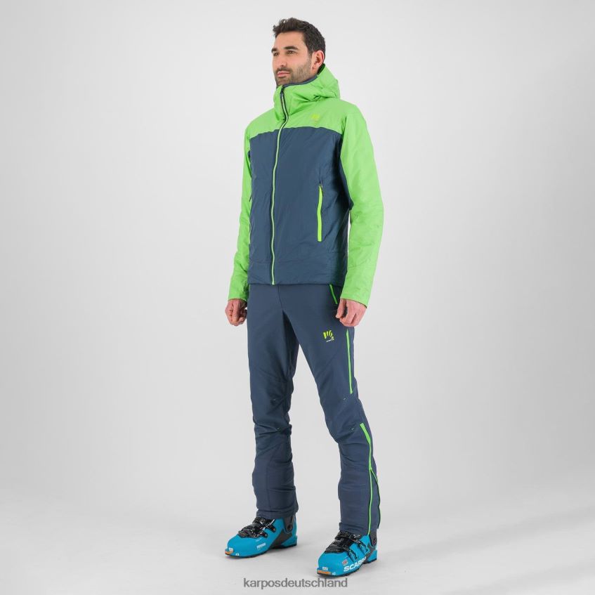 Jacke| de Karpos Männer Vinson Evo Jacke Mitternacht/grüner Blitz ZV820Z22