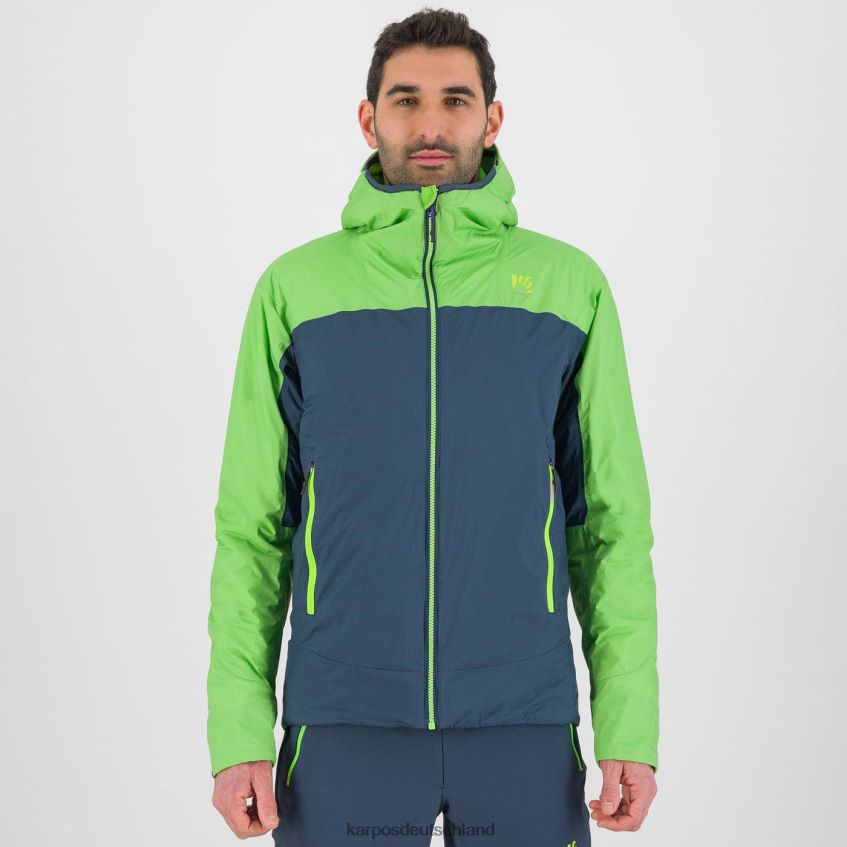 Jacke| de Karpos Männer Vinson Evo Jacke Mitternacht/grüner Blitz ZV820Z22