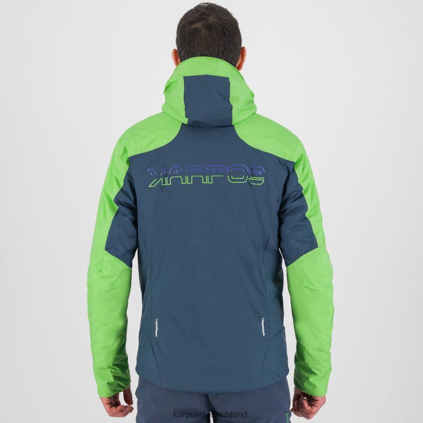 Jacke| de Karpos Männer Vinson Evo Jacke Mitternacht/grüner Blitz ZV820Z22