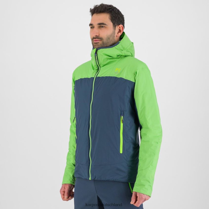 Jacke| de Karpos Männer Vinson Evo Jacke Mitternacht/grüner Blitz ZV820Z22