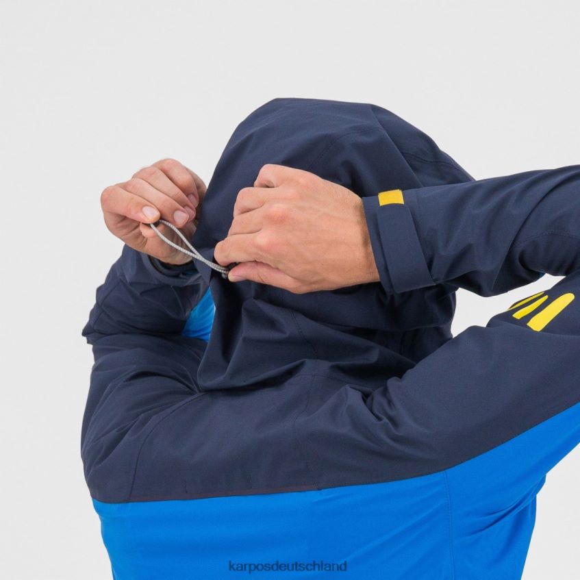 Jacke| de Karpos Männer temporale Jacke Indigo-Buntung/Weltraum ZV820Z98