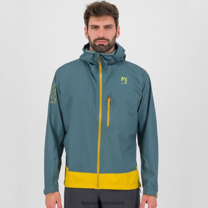 Jacke| de Karpos Männer viel Regenjacke Nordatlantik/Zitronen-Curry ZV820Z101