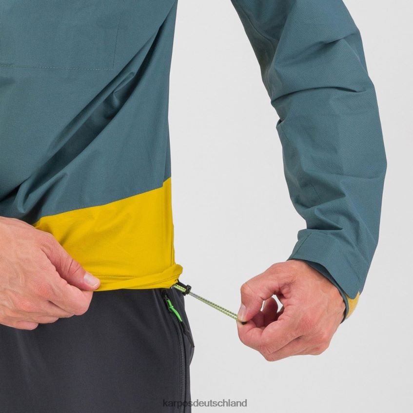 Jacke| de Karpos Männer viel Regenjacke Nordatlantik/Zitronen-Curry ZV820Z101