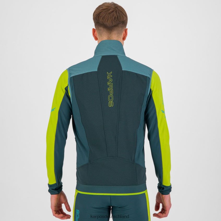 Weste| de Karpos Männer Alagna Plus Evo Weste Nordatlantik/Wald ZV820Z139